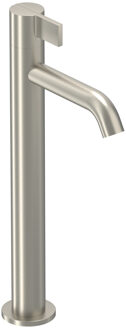 Pact Fonteinkraan - opbouw - verhoogd - Geborsteld nickel PVD 6402303 Nickel geborsteld (RVS)