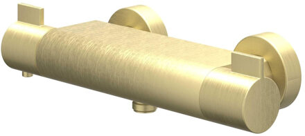Pact Thermostatische Douchekraan - opbouw - Cooltouch - Geborsteld mat goud PVD 6202004 Goud geborsteld
