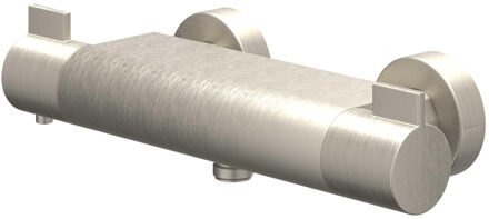 Pact Thermostatische Douchekraan - opbouw - Cooltouch - Geborsteld nickel PVD 6202003 Nickel geborsteld (RVS)