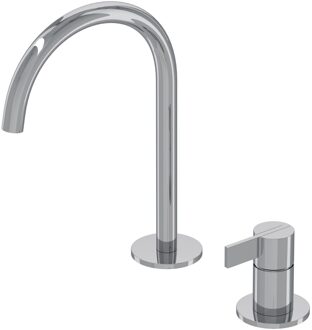 Pact Wastafelmengkraan - 2-gats - bladmontage - uitloop - coldstart - Chroom 6101301