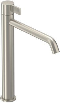 Pact Wastafelmengkraan - opbouw - verhoogd - coldstart - Geborsteld nickel PVD 6101153 Nickel geborsteld (RVS)