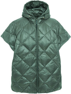 Padded bodywarmer Carice  donkergroen - One Size,