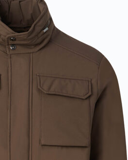 Padded jacket - maat M Bruin