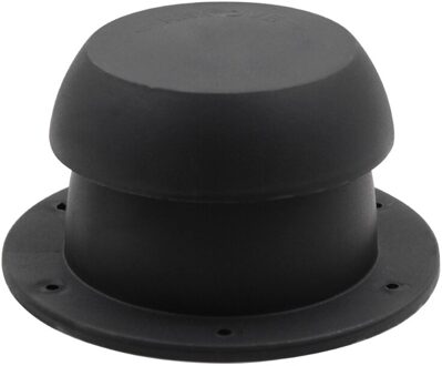 Paddestoel Hoofd Vorm Ventilatie Cap Voor Rv Accessoires Top Mounted Ronde Uitlaat Vent Cap zwart