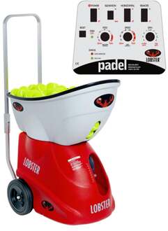 Padel Ballenkanon-Rood,Wit - nosize