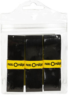 Padel Premium Grip Verpakking 3 Stuks zwart - one size
