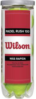 Padel Rush 100 padelballen 3-stuks