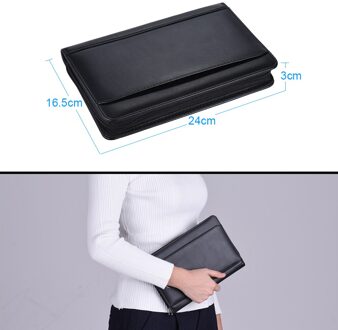 Padfolio Portafolios Portafolio Business Portfolio Padfolio Map Document Case Organizer A5 PU Lederen Organisator