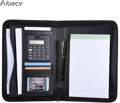 Padfolio PU Lederen A5 Portable Business Portfolio Padfolios Map Document Case Organizer Portafolios Office Organizer