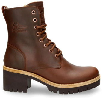 Padma Leer met Bontvoering Panama Jack , Brown , Dames - 42 Eu,40 Eu,36 Eu,39 Eu,37 Eu,38 EU