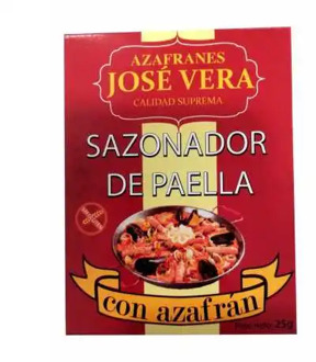 Paella' spices with saffron