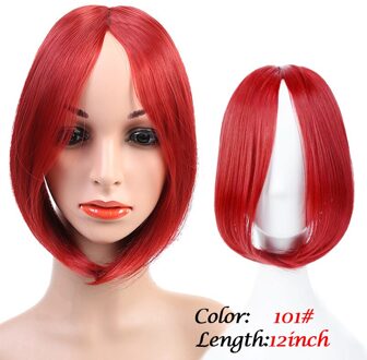 Pageup Lange Pony Clip In Op Front Haar Bang Side Fringe Hair Extension Natuurlijke Synthetische Pony Haaraccessoires Voor Vrouwen 101