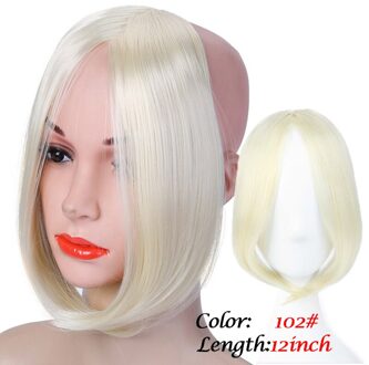 Pageup Lange Pony Clip In Op Front Haar Bang Side Fringe Hair Extension Natuurlijke Synthetische Pony Haaraccessoires Voor Vrouwen 102