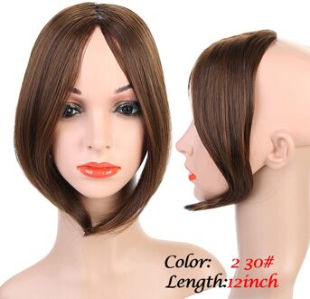 Pageup Lange Pony Clip In Op Front Haar Bang Side Fringe Hair Extension Natuurlijke Synthetische Pony Haaraccessoires Voor Vrouwen 2 30