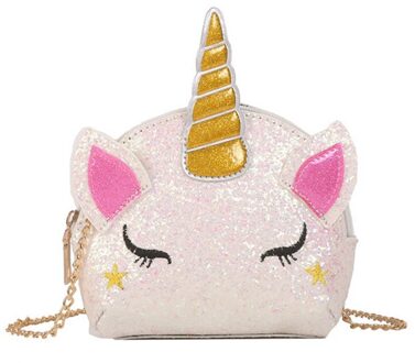 Pailletten Eenhoorn Rugzak Vrouwen Pu Lederen Mini Reizen Zachte Tas Mode Schooltas Tiener Student Meisjes Boekentas WT