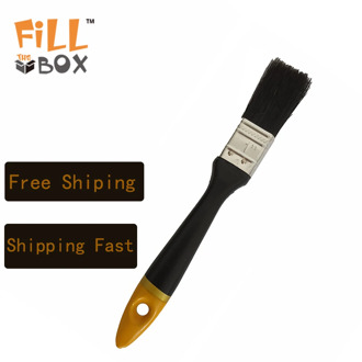 Paint Brushes plastic painting application DIY Art 1'' watercolor brush Differeent Size