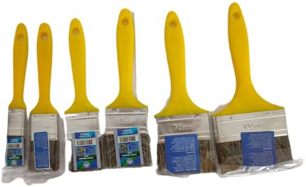 Paint Brushes plastic painting application DIY Art 2'' watercolor brush Different Size Oil Watercolor Water Powder Propylene Ac