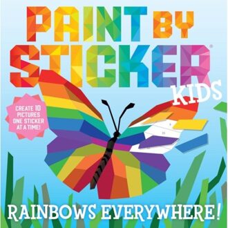 Paint By Sticker Kids: Rainbows Everywhere! - Paint By Sticker - Workman Publishing