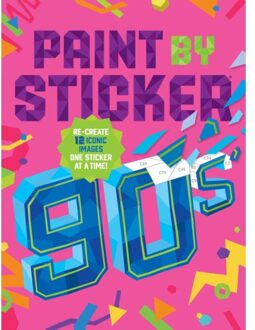 Paint By Sticker (Official): 90s - Workman Adult - Workman Publishing