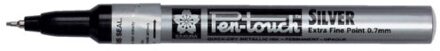 paint Marker Pen-Touch punt van 0,7 mm, zilver