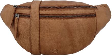 Paint Rock Hipbag cognac heuptas - H 17,50 x B 36 x D 6,50 cm