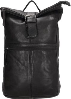 Paint Rock Rolltop Backpack black Zwart - H 36 x B 22 x D 9,5 cm