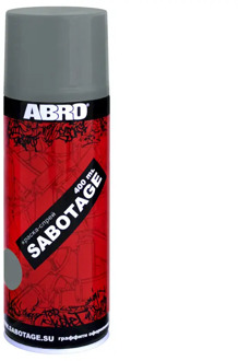 Paint spray sabotage 335 (pale gray) Abro Masters