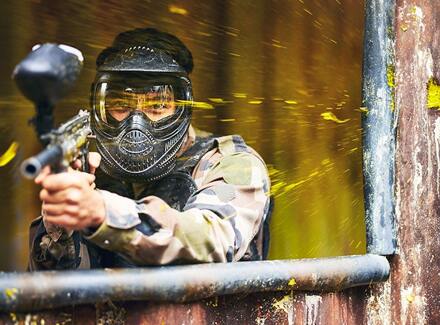 Paintballen bij Gladiator Sports in Almere (2 uur + 50 balletjes)