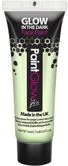 PaintGlow Transparante Glow in the Dark schmink/make-up tube 12 ml - Lichtgevende schmink/make-up thema