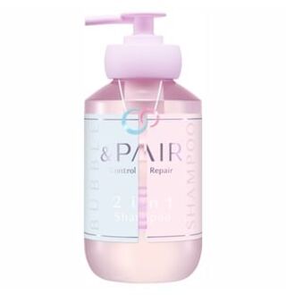&Pair Control Repair 2 In 1 Bubble Shampoo 450ml