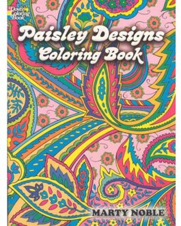 Paisley Designs Coloring Book