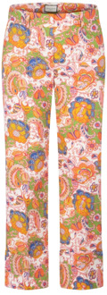 Paisley Print Multi-Color Jurk Seductive , Multicolor , Dames - M,S