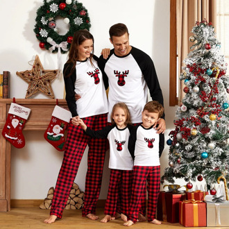 Pajamas Christmas Family 2020 New Winter Pyjamas For Adult Baby Kids Homewear Dad Mom Boys Girls Cartoon Print Matching Clothes