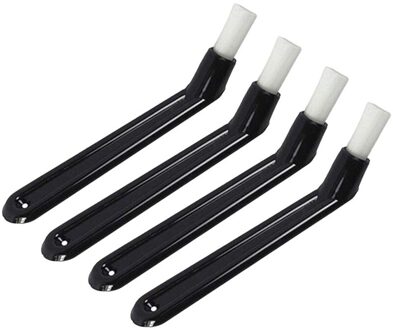 Pak Van 4 Koffiezetapparaat Borstel Cleaner Nylon Espresso Machine Borstel Koffie Schoonmaak Tool Voor Home Kitchen Gebruik-14 cm Lengte
