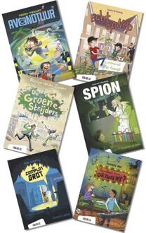 Pakket 2 Toneellezen groep 7 (6 titels) -   (ISBN: 9789048754779)