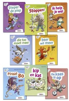 Pakket AVI strips groep 3 en 4 (8 titels) -   (ISBN: 9789048753741)