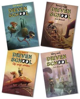 Pakket Dievenschool (4 titels) -  Dirk Nielandt (ISBN: 9789048754496)