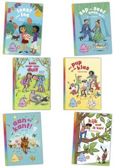 Pakket ik leer lezen met Zwijsen AVI M3 (6 titels) - (ISBN: 9789048750191)