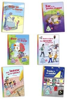 Pakket ik leer lezen met Zwijsen AVI M4 (6 titels) - (ISBN: 9789048750207)