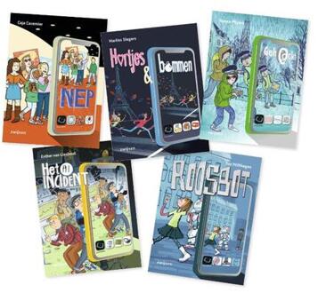 Pakket Lees je digiwijs groep 7-8 (5 titels) -   (ISBN: 9789048743858)