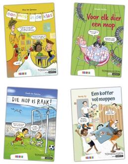 Pakket Toneellezen Moppen (4 titels) -   (ISBN: 9789048748617)