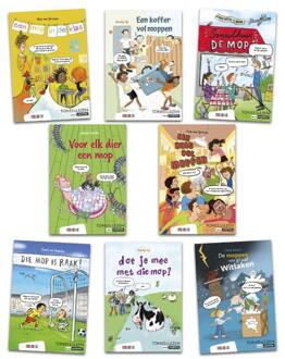 Pakket Toneellezen Moppen groep 3 en 4 (8 titels) - (ISBN: 9789048751990)