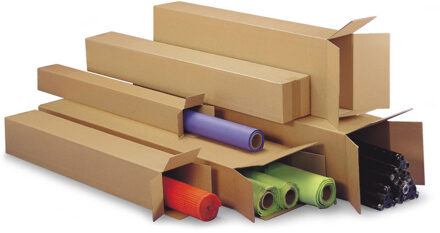 Pakket van 2x stuks kartonnen hobby dozen 70 x 10 cm