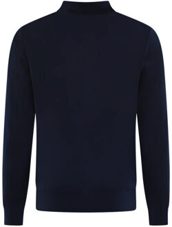 Pal Zileri Heren knitted cardigan Blauw - 50