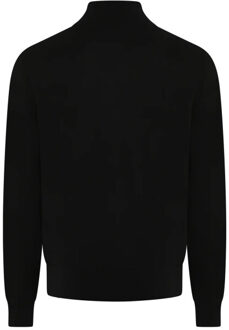 Pal Zileri Heren knitted cardigan - maat 52 Zwart