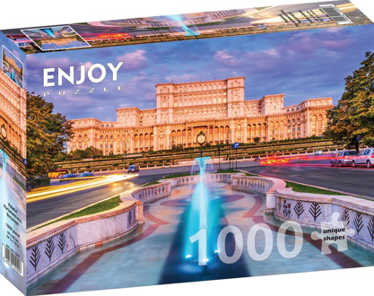 Palace of the Parliament - Bucharest Puzzel (1000 stukjes)