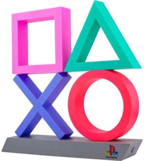Paladone Playstation Logo Nachtlamp - Icon Light  - 3D Lamp - LED Licht