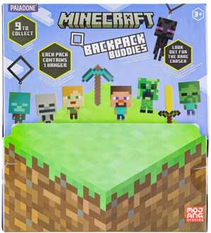Paladone Products Minecraft Backpack Buddies Mystery Bags Series 4 Display (24)
