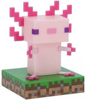 Paladone Products Minecraft Icon Light Axolotl