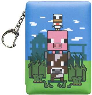 Paladone Products Minecraft Keychain Puffy Notepad